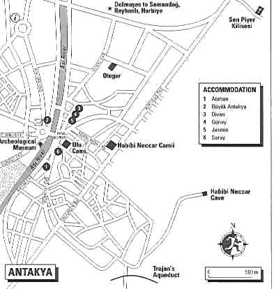 Map of Antakya