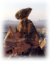 Un foto di Cappadocia